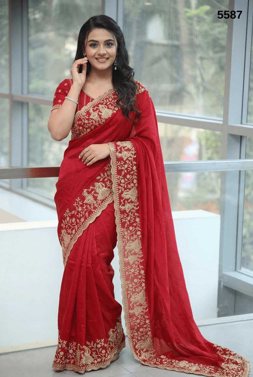 STONE WORK SAREE