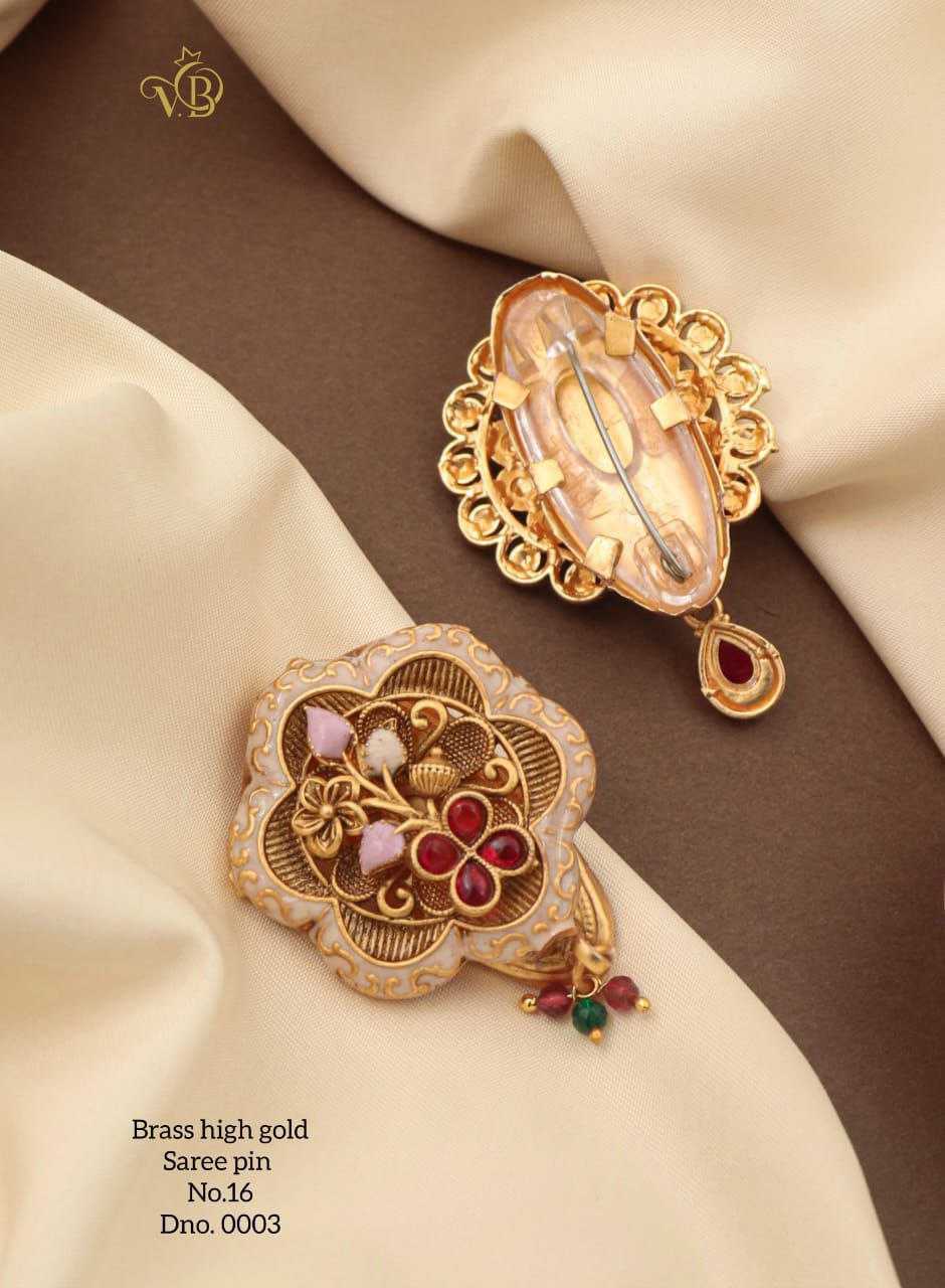 ANTIQUE SAREE PINS