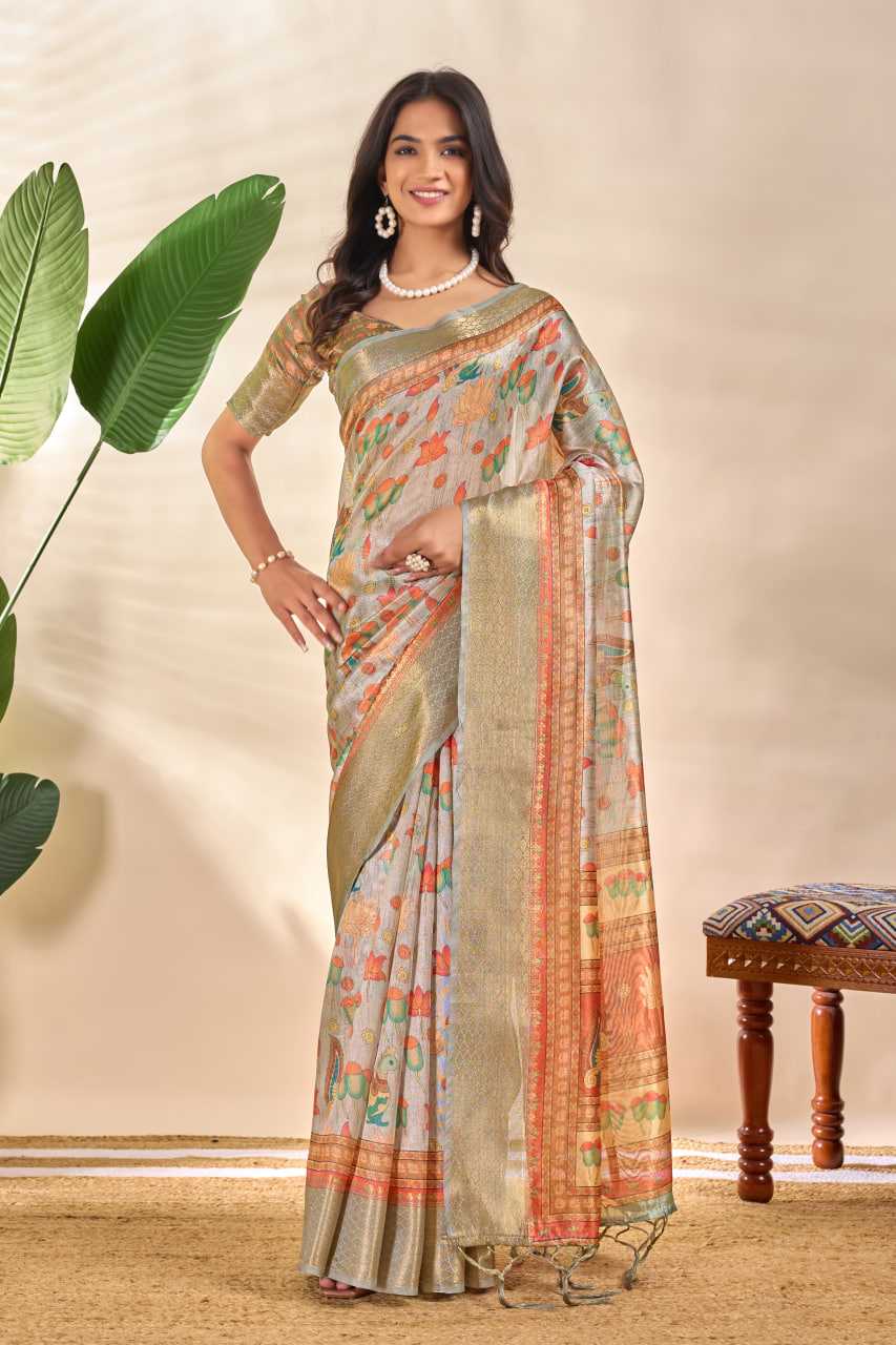 PRINTED COTTON SAREE