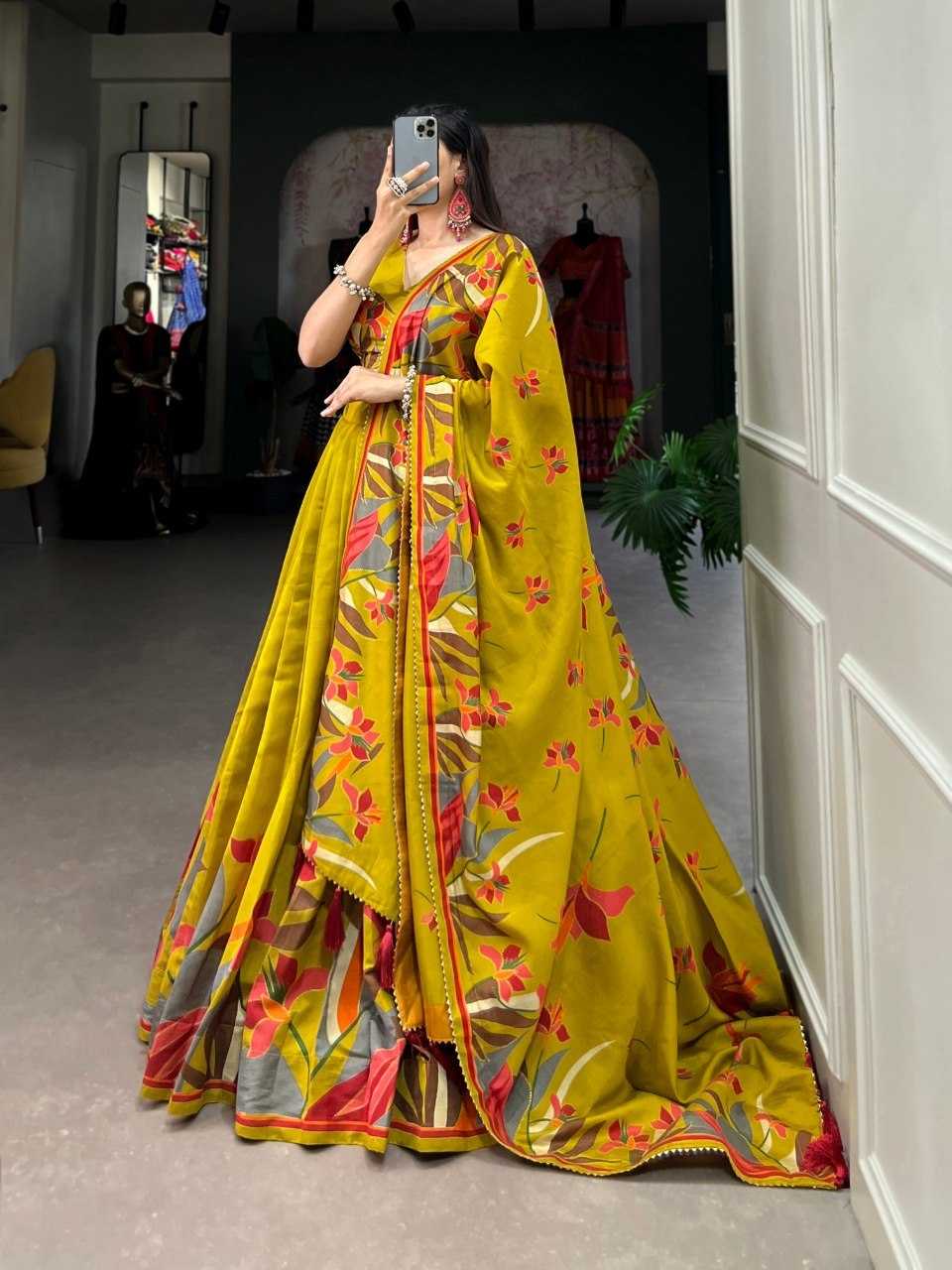 LEHENGA FOR HALDI