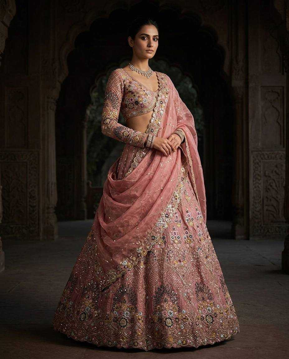 GOLDEN LEHENGA
