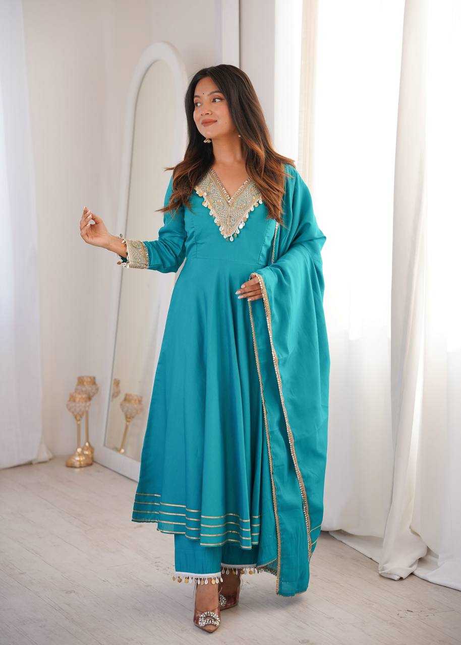 BLUE GOWN