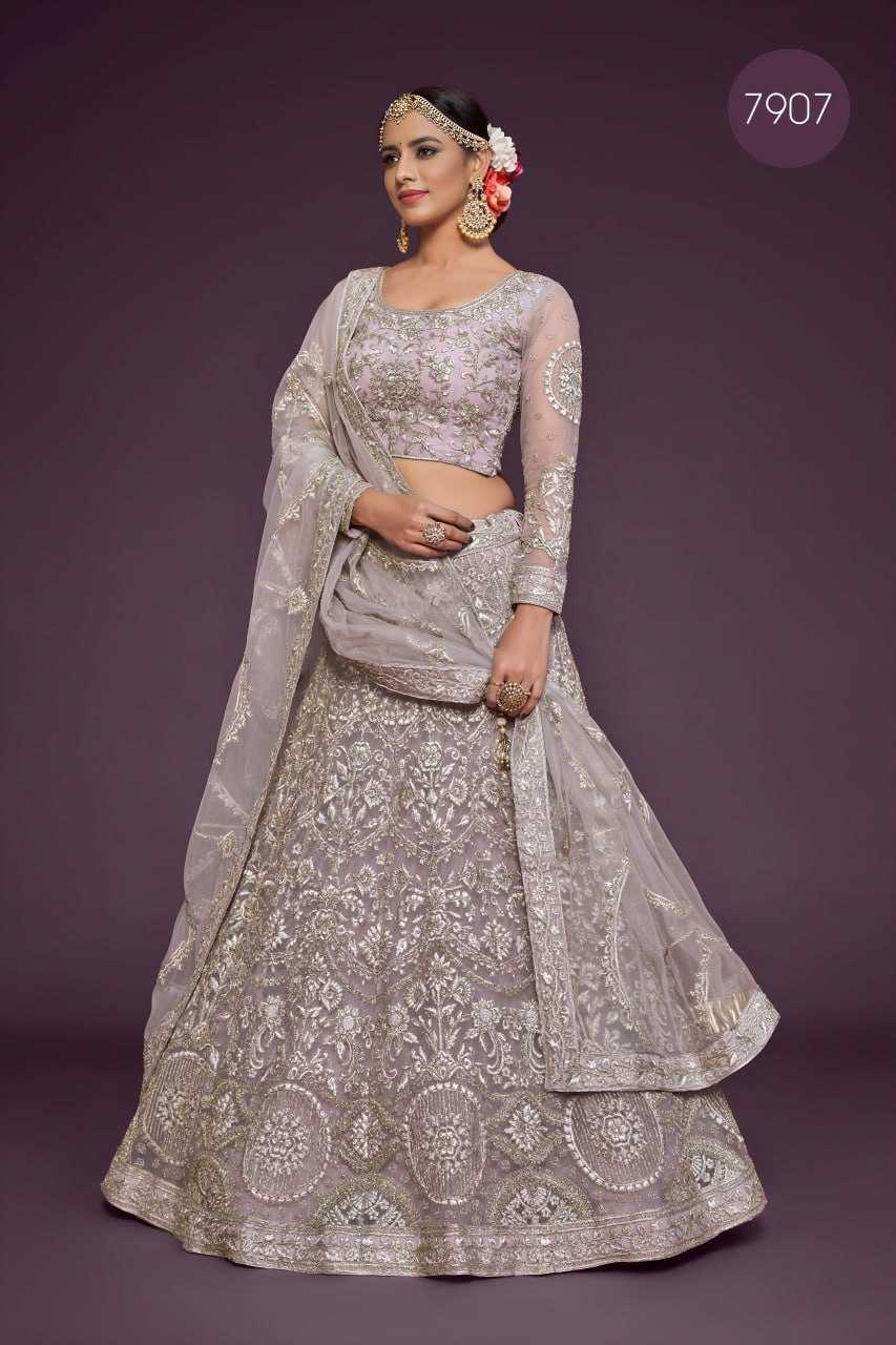 PURPLE LEHENGA