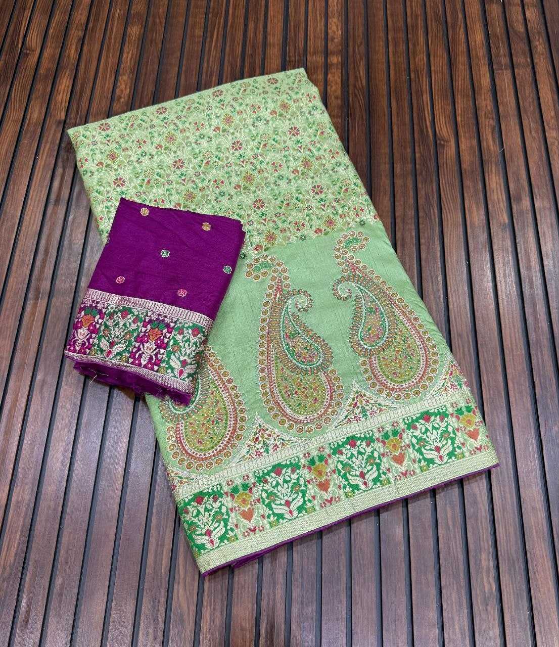 PASHMINA SILK SAREES