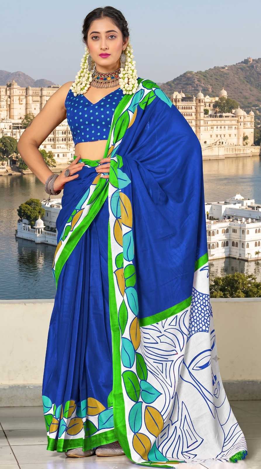 BLOCK PRINT SAREES