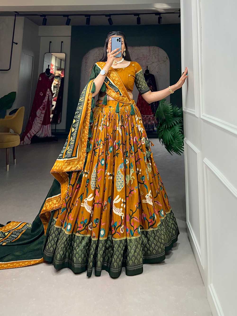 GOTA PATTI LEHENGA