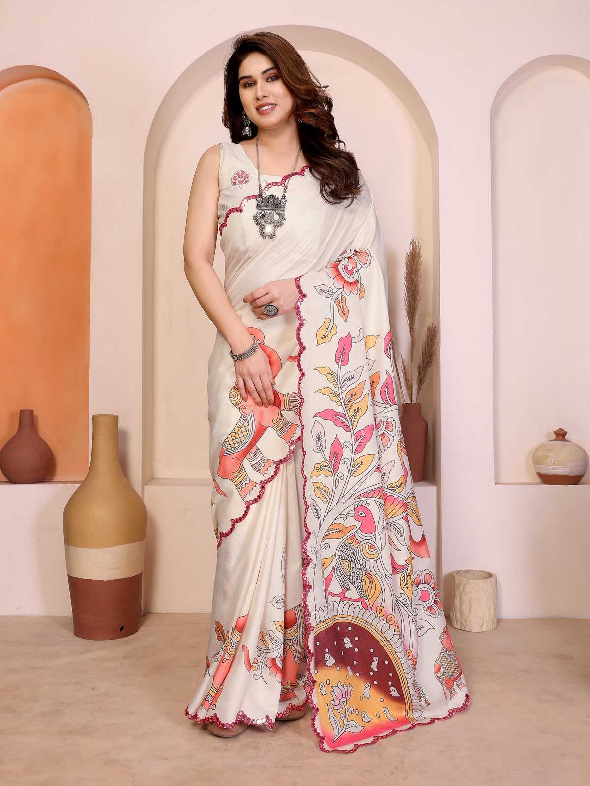 PINK SILK SAREES