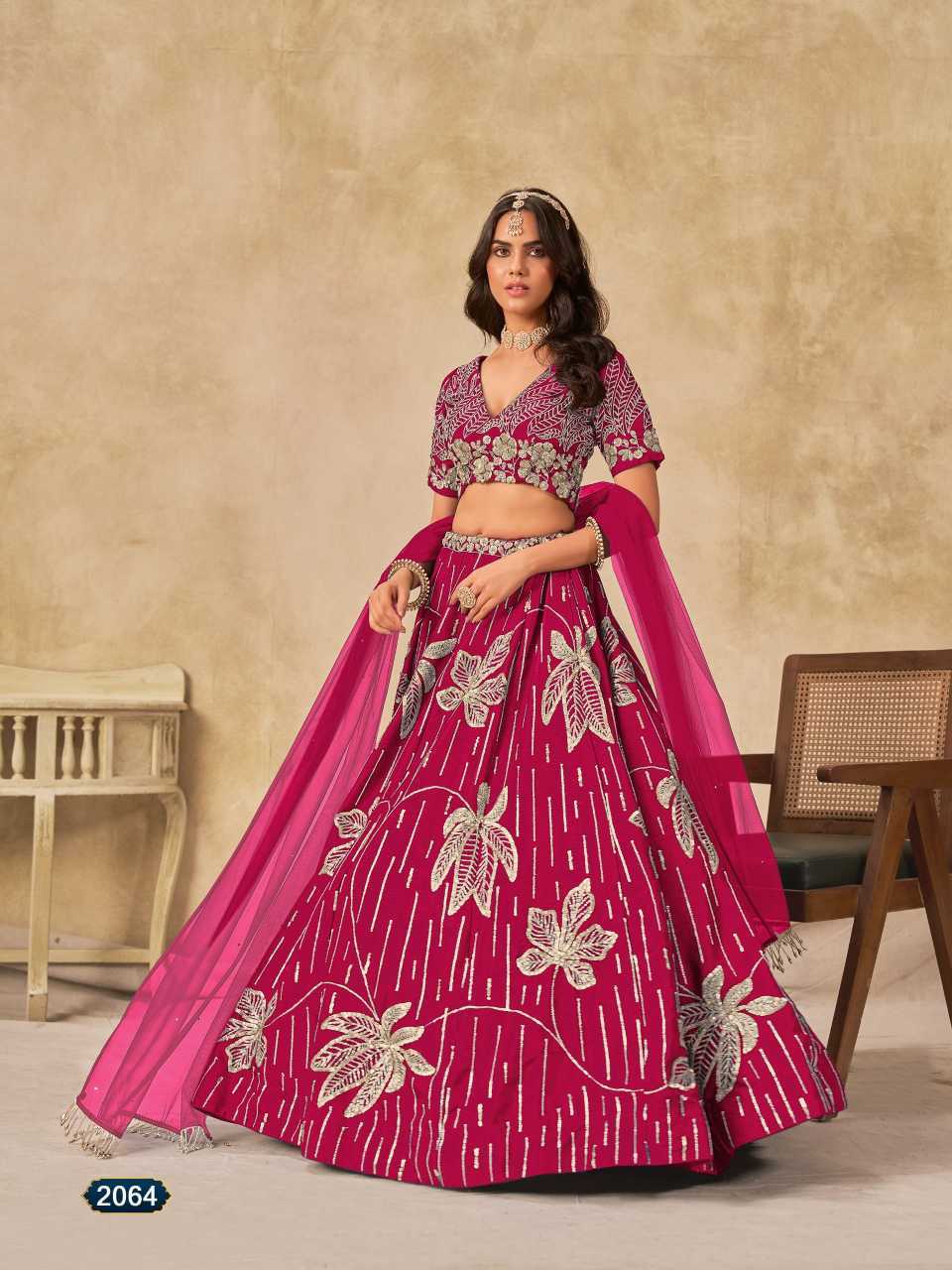 YNF Wholesale Art Silk Designer Lehenga KESH530 MEHVISH VOL 26 | Surat Manufacturer