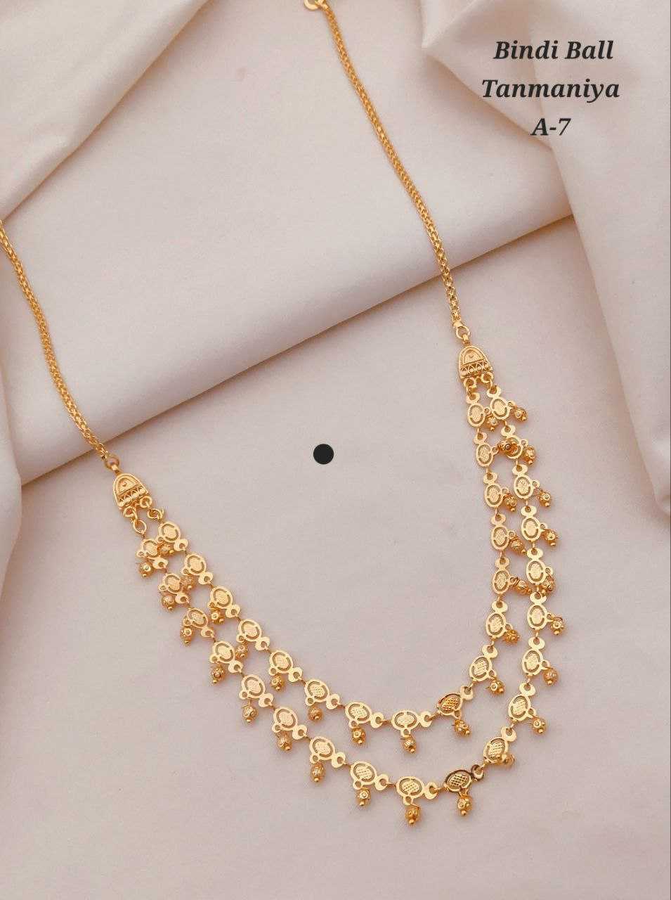 YNF Wholesale Brass Fancy Mala Necklaces KESH193 | Surat Manufacturer