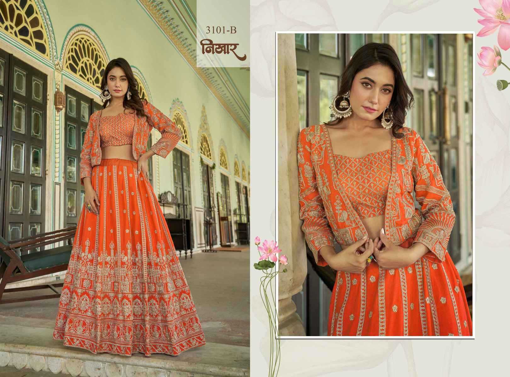 YNF Wholesale Chinon Designer Lehenga KESH630 NIKHAR 3101 | Surat Manufacturer