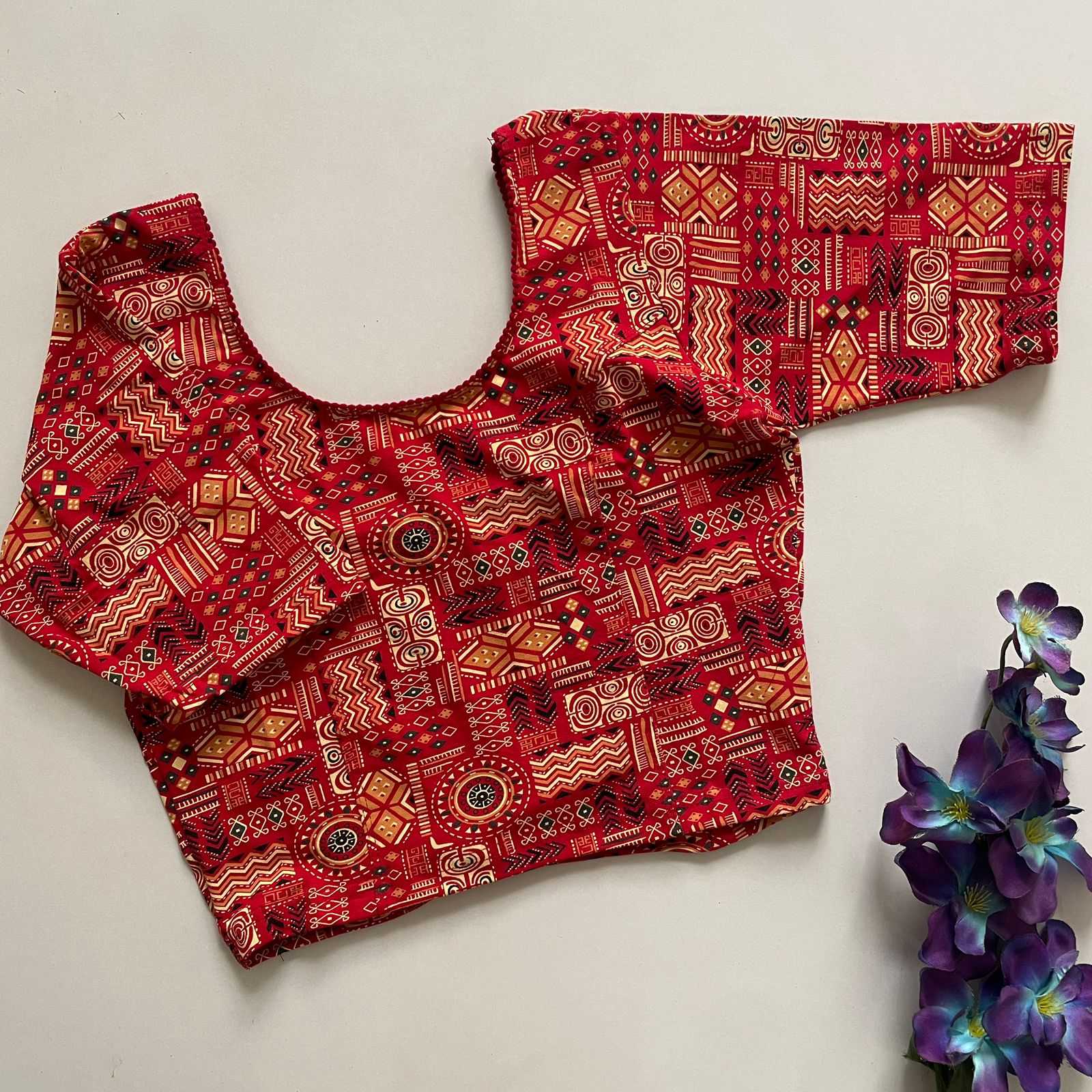 YNF Wholesale Cotton Printed Blouse KESH426 AJRAk | Surat Manufacturer