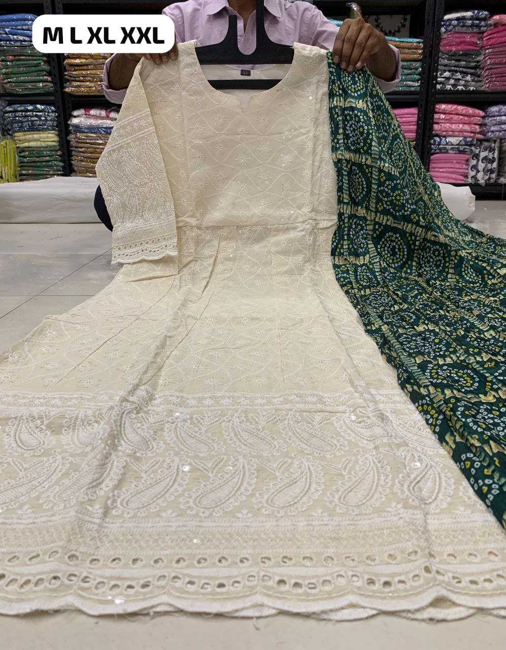 YNF Wholesale Cotton Anarkali Gown KESH613 194 | Surat Manufacturer