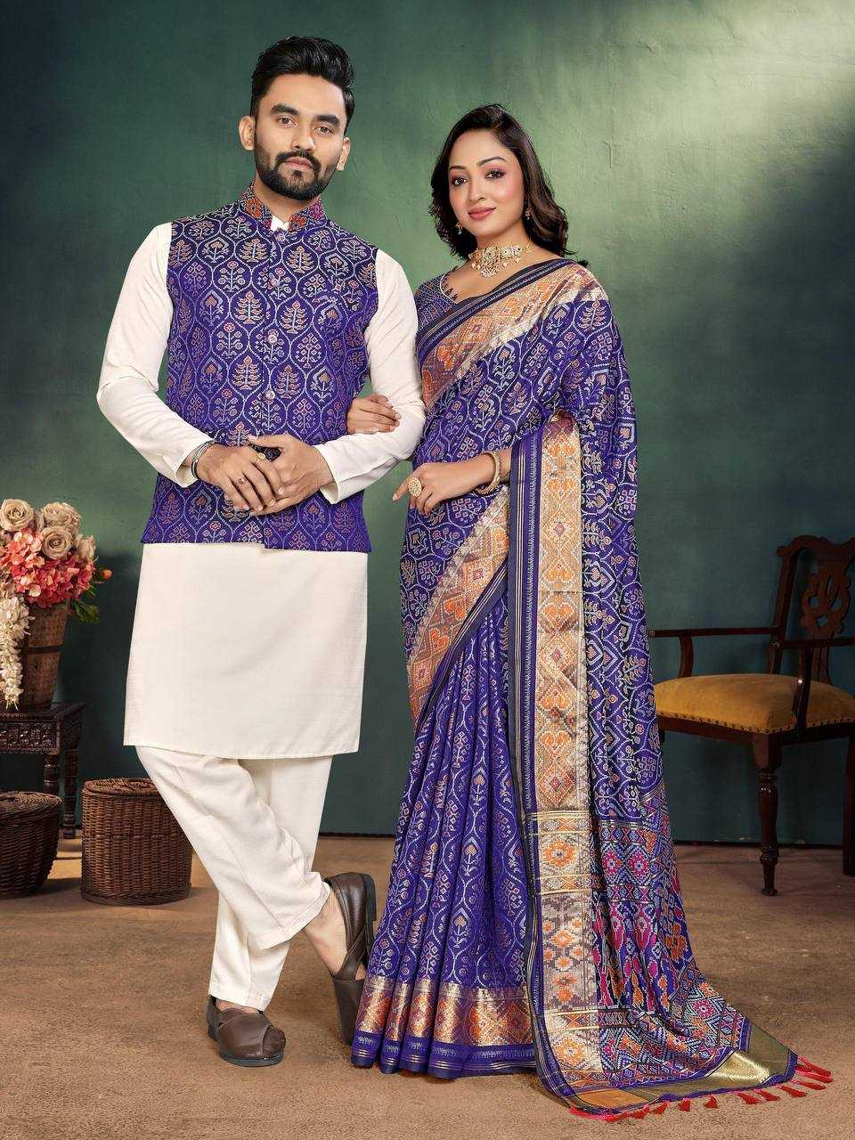 YNF Wholesale Cotton Couple Matching Ethnic Outfits KESH620 MOH-MAYA-2 | Surat Manufacturer