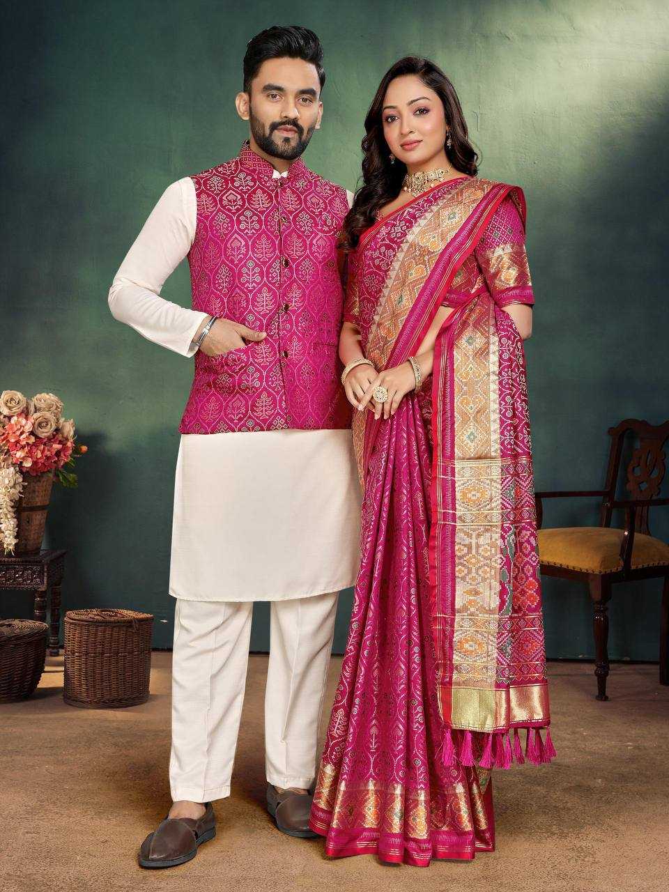 YNF Wholesale Cotton Couple Matching Ethnic Outfits KESH620 MOH-MAYA-2 | Surat Manufacturer
