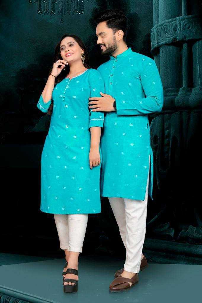 YNF Wholesale Pure Linen Couple Matching Ethnic Outfits KESH620 HUMSUFAR | Surat Manufacturer