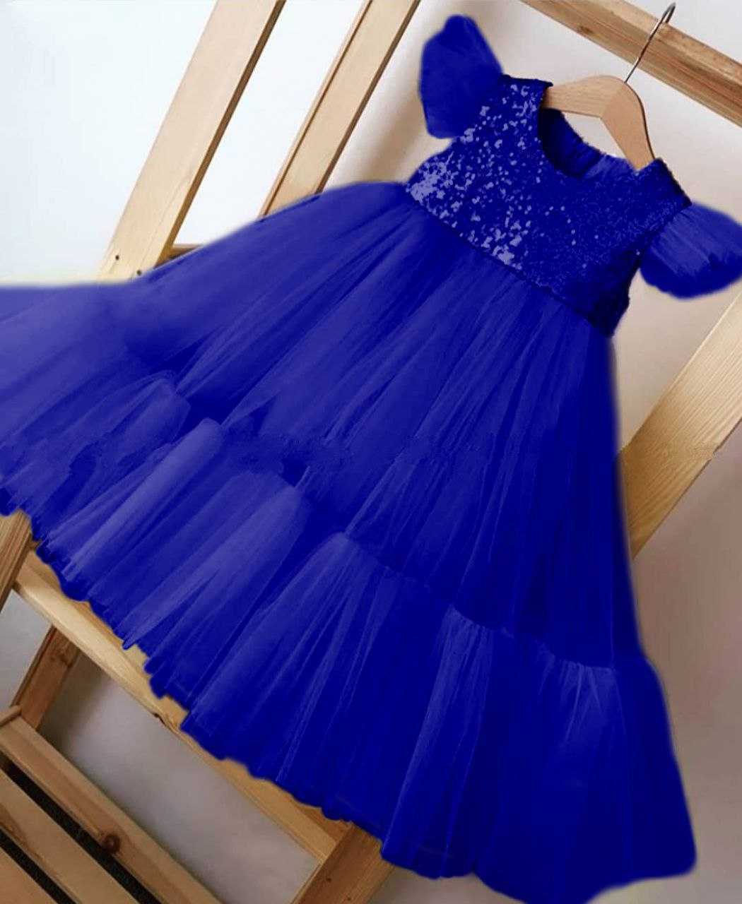YNF Wholesale Soft Net Kids Frocks RIN157 PC KID 8013 | Surat Manufacturer