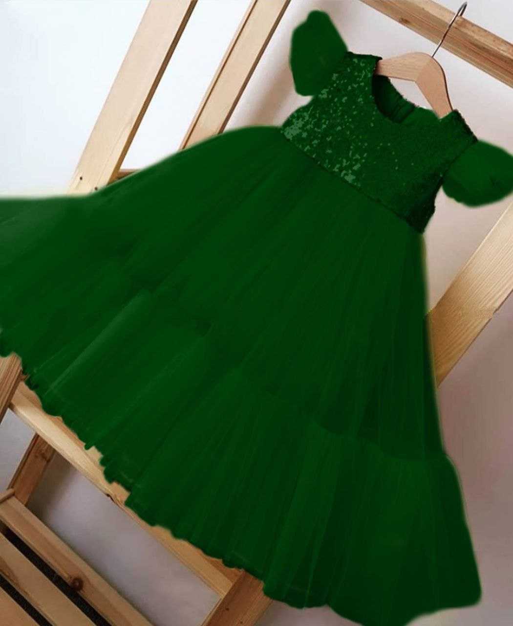 YNF Wholesale Soft Net Kids Frocks RIN157 PC KID 8013 | Surat Manufacturer