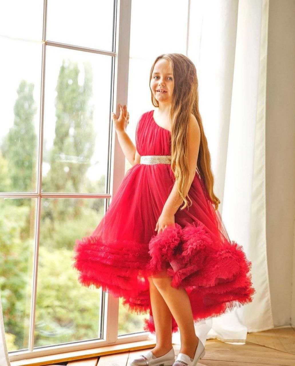 YNF Wholesale Soft Net Kids Frocks RIN157 PC KID 8016 | Surat Manufacturer