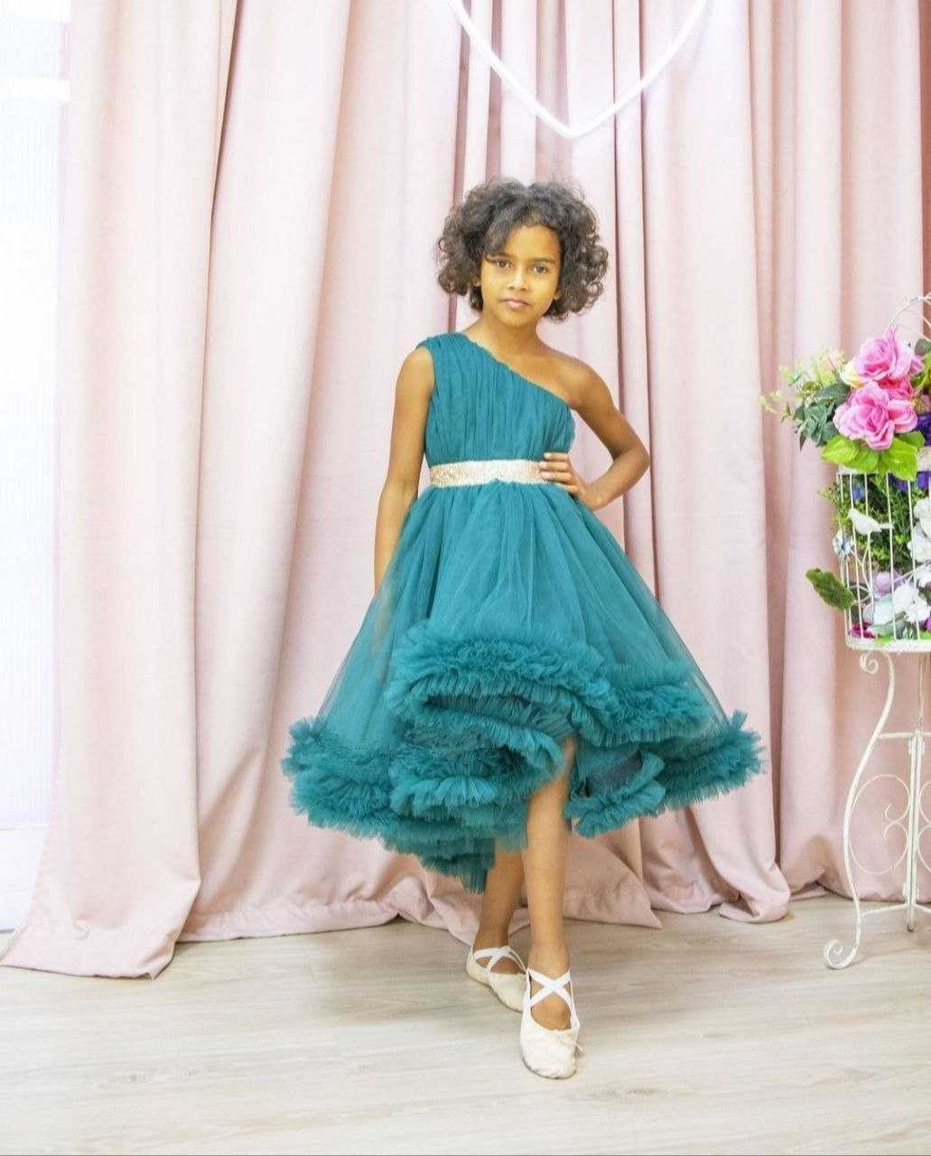 YNF Wholesale Soft Net Kids Frocks RIN157 PC KID 8016 | Surat Manufacturer
