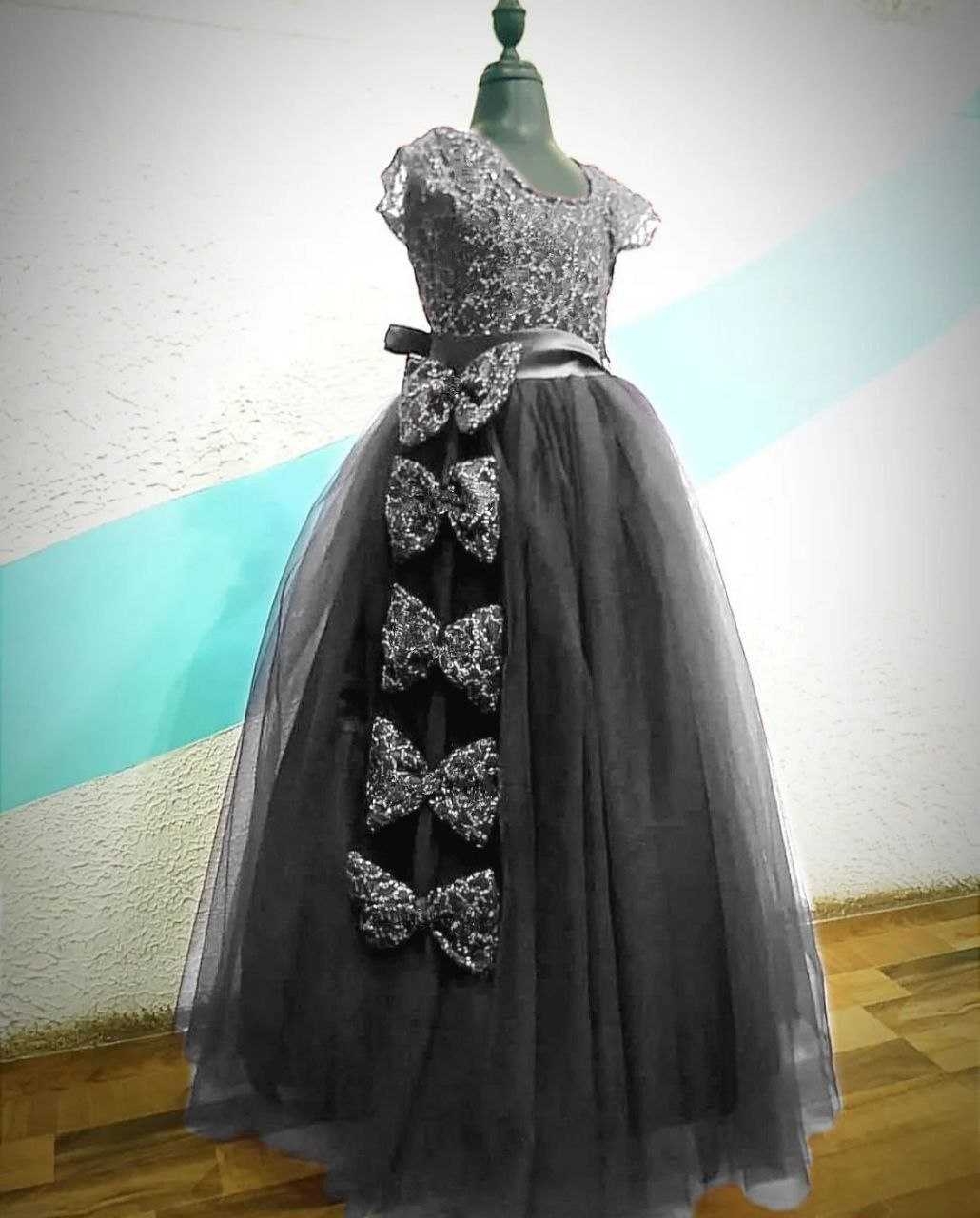YNF Wholesale Soft Net Kids Frocks RIN157 PC KID 8018 | Surat Manufacturer