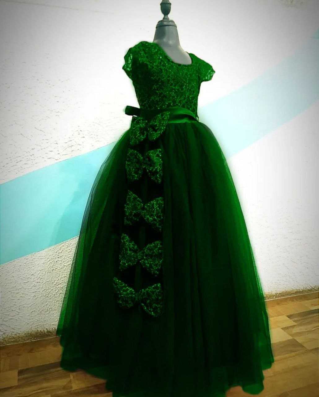 YNF Wholesale Soft Net Kids Frocks RIN157 PC KID 8018 | Surat Manufacturer