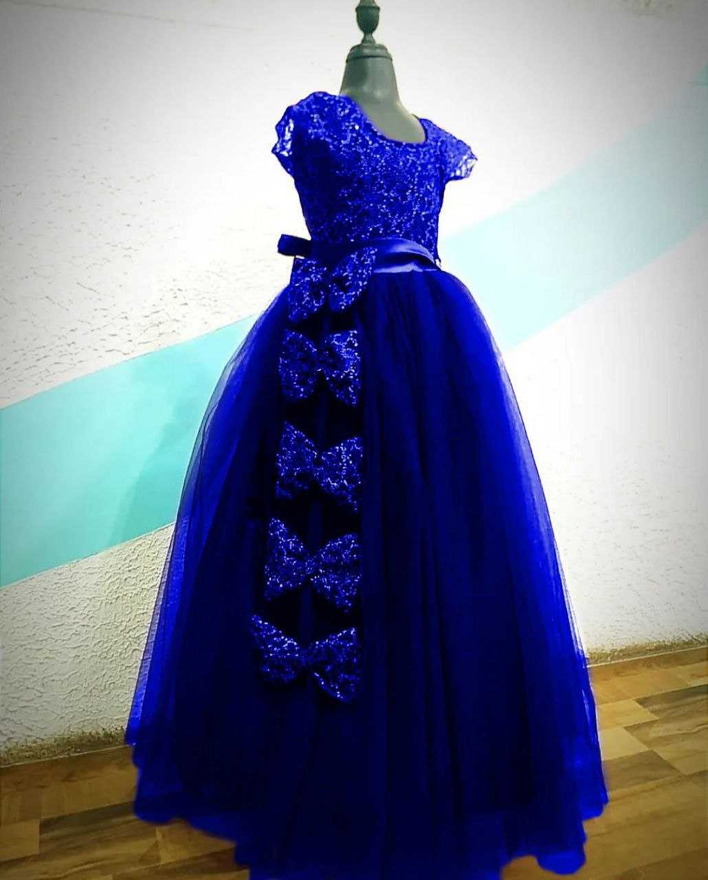 YNF Wholesale Soft Net Kids Frocks RIN157 PC KID 8018 | Surat Manufacturer