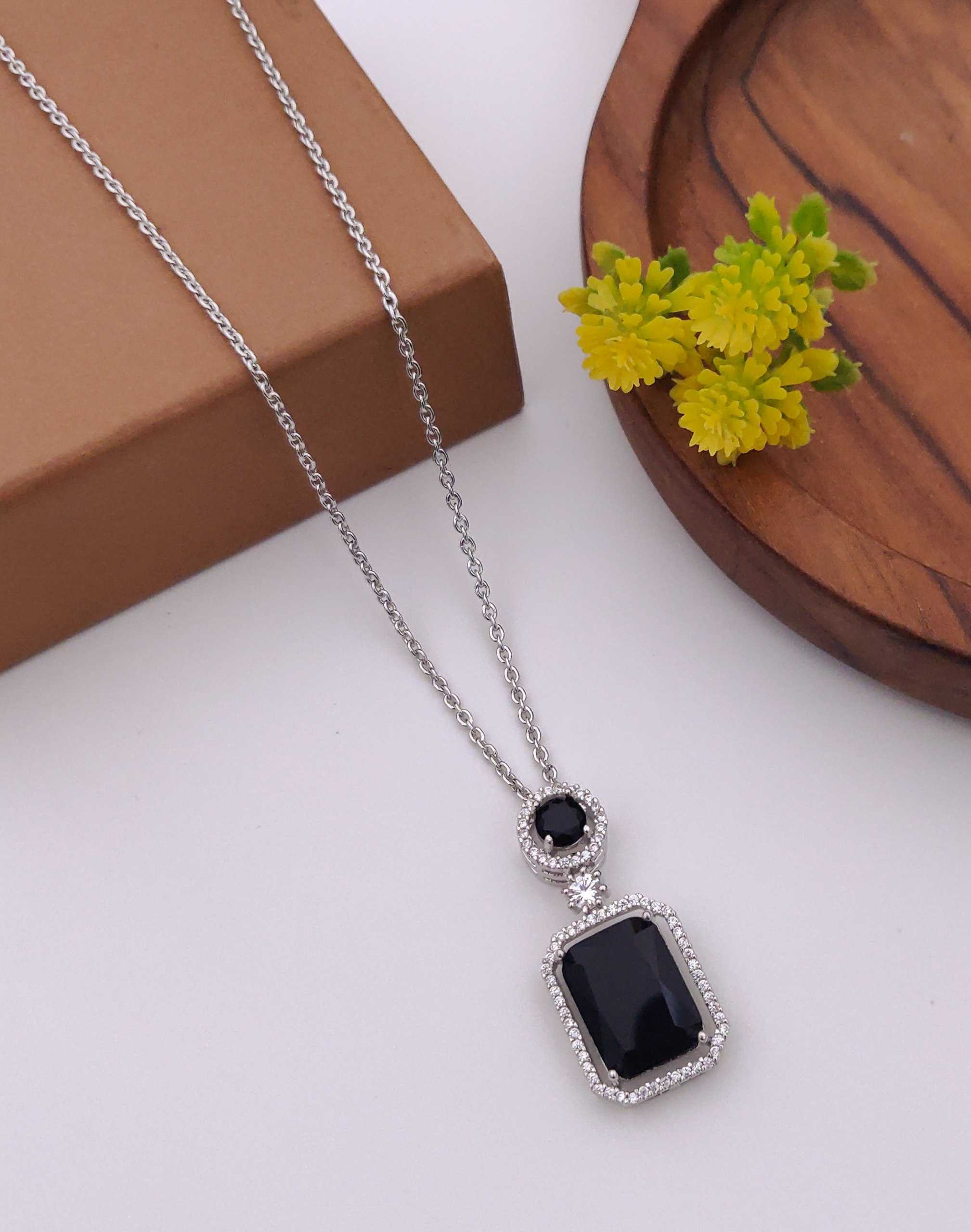 YNF Wholesale AD Diamond Artificial Pendant Set KESH191 114 | Surat Manufacturer