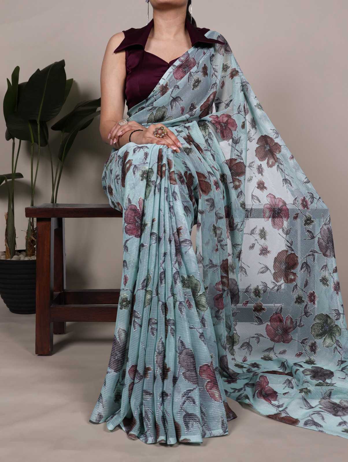 YNF Wholesale Brass Printed Sarees KESH530 KAMLA | Surat Manufacturer