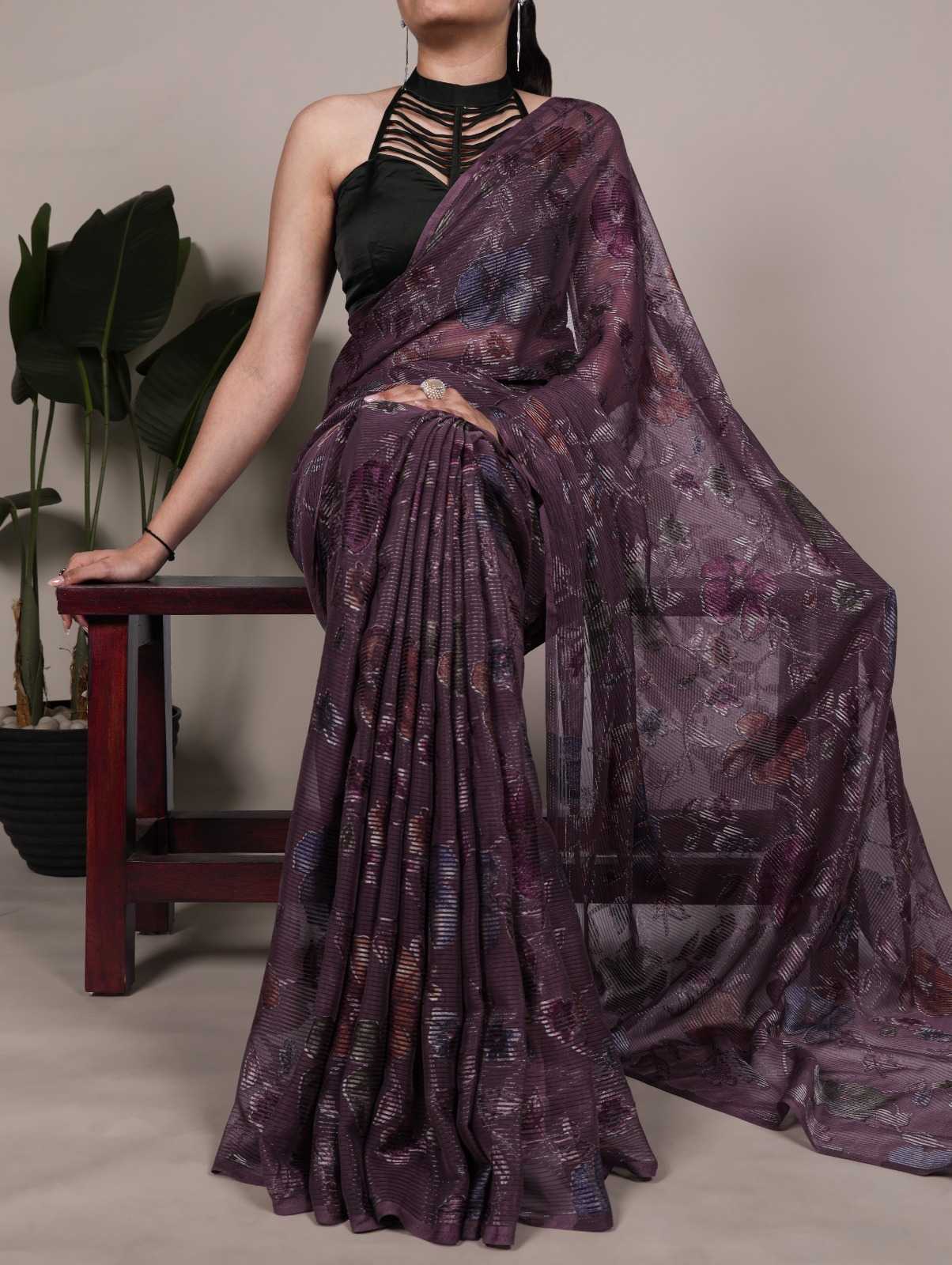 YNF Wholesale Brass Printed Sarees KESH530 KAMLA | Surat Manufacturer