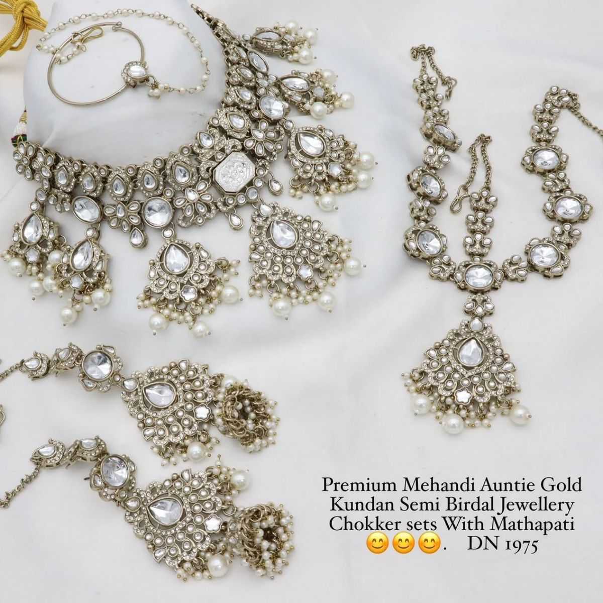 YNF Wholesale Brass Necklaces Set KESH494 | Surat Manufacturer