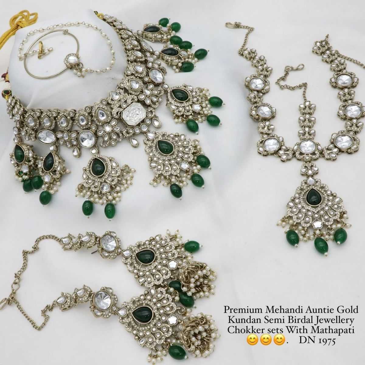 YNF Wholesale Brass Necklaces Set KESH494 | Surat Manufacturer