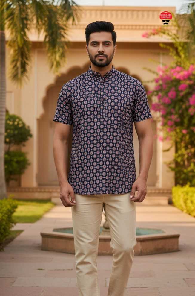 YNF Wholesale Cotton Mens Kurtas KESH481 B-Desi | Surat Manufacturer