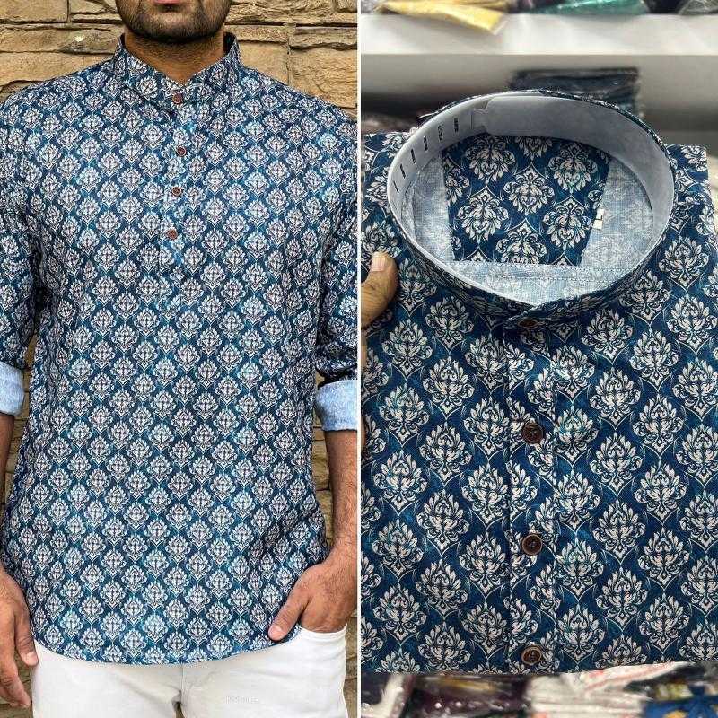YNF Wholesale Cotton Mens Kurtas KESH481 LEO | Surat Manufacturer
