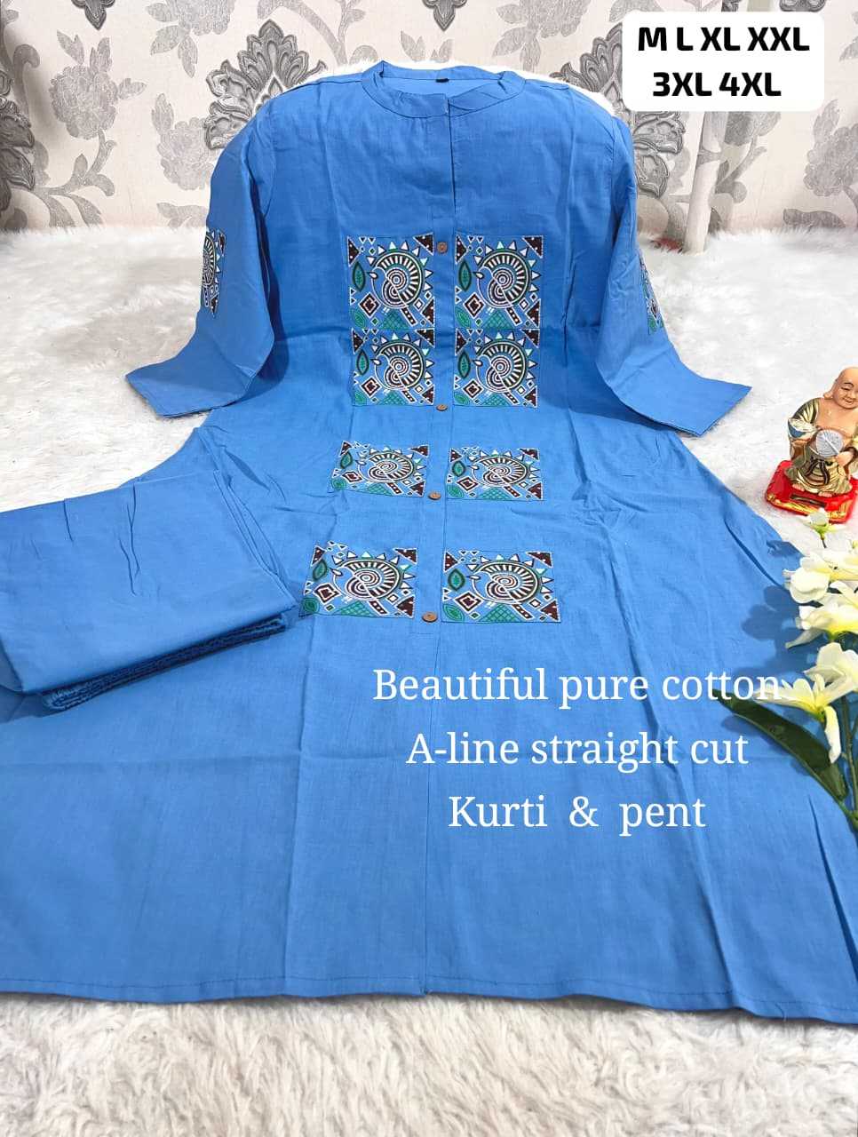 YNF Wholesale Cotton Designer Kurtis KESH594 summer | Surat Manufacturer
