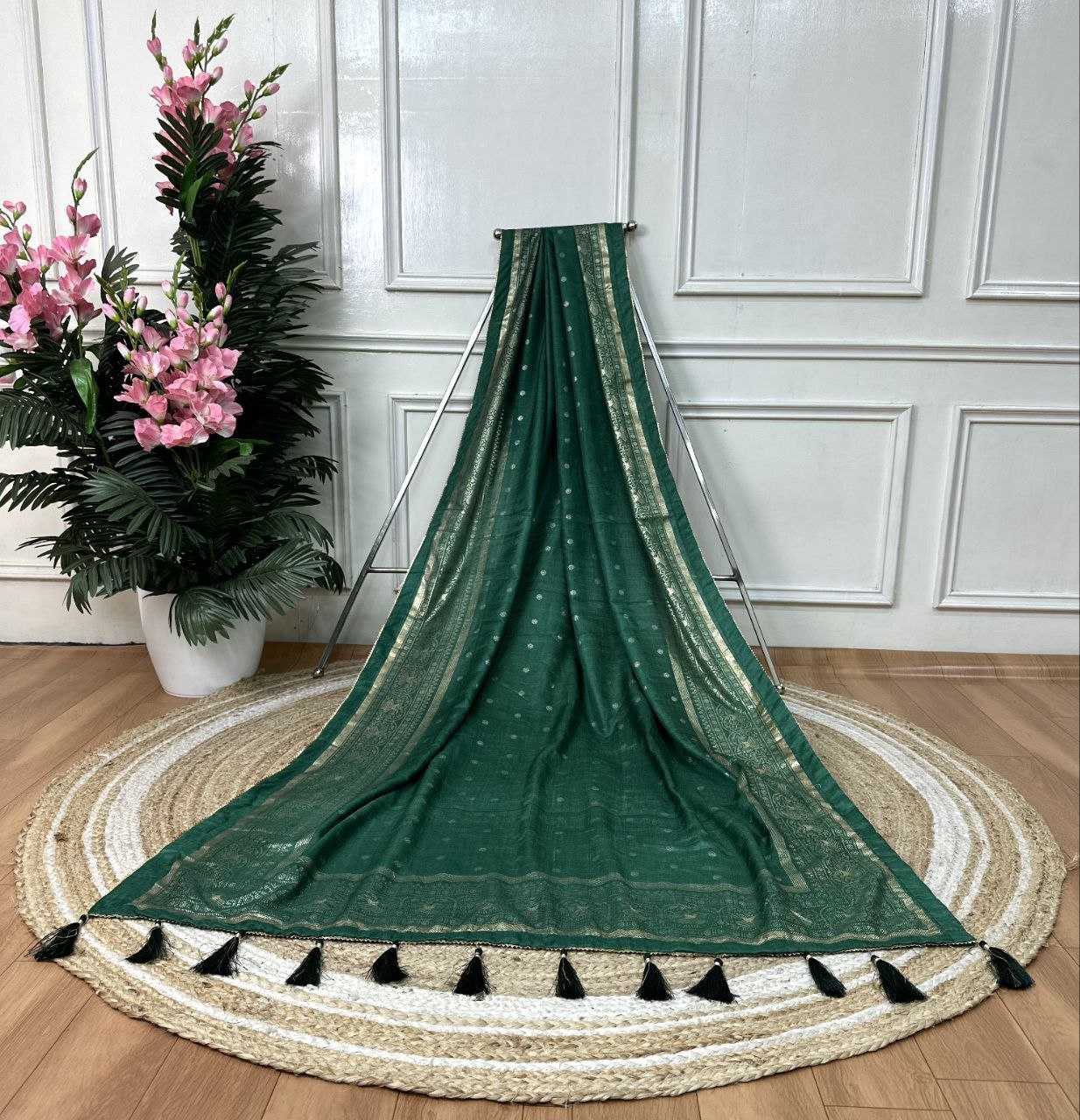 YNF Wholesale Dola Silk Gajji Modal Dupattas KESH511 MISHA | Surat Manufacturer