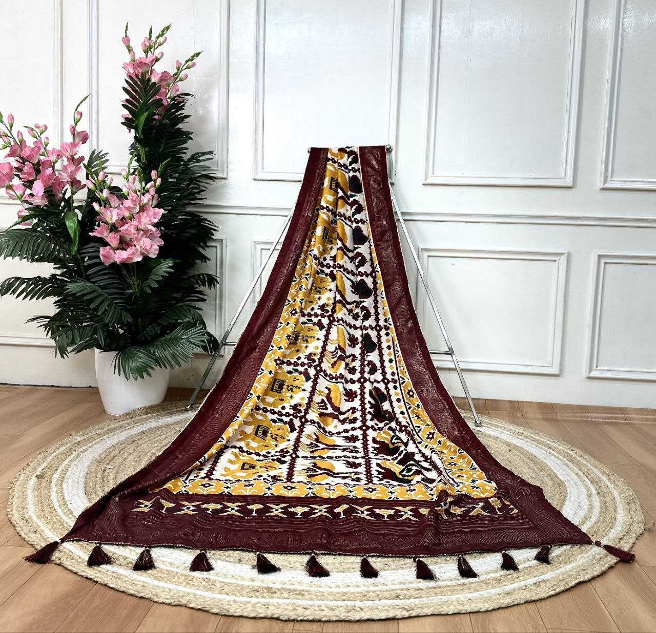 YNF Wholesale Dola Silk Gajji Modal Dupattas KESH511 MISHA | Surat Manufacturer