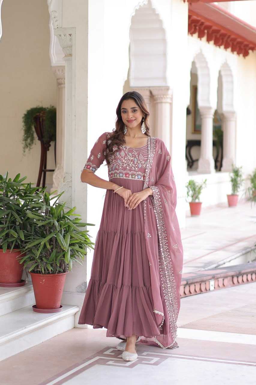 YNF Wholesale Faux Blooming Fancy Gowns KESH489 1213 | Surat Manufacturer