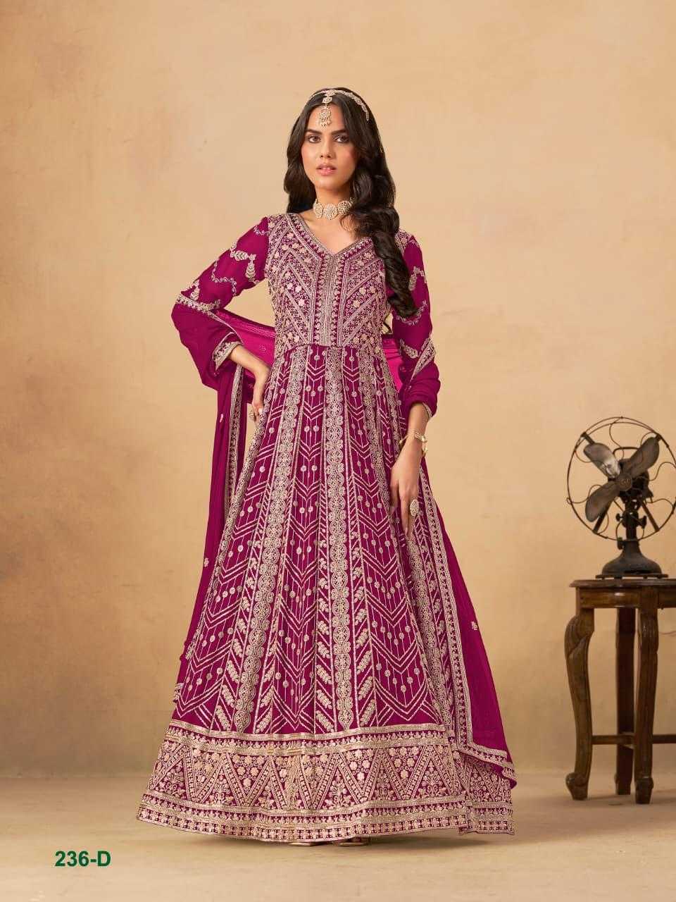 YNF Wholesale Faux Georgette Bridal Suits KESH481 BERLIN | Surat Manufacturer