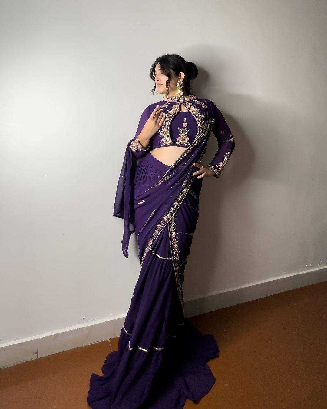 YNF Wholesale Faux Georgette Lehenga Sarees RIN110 280 | Surat Manufacturer