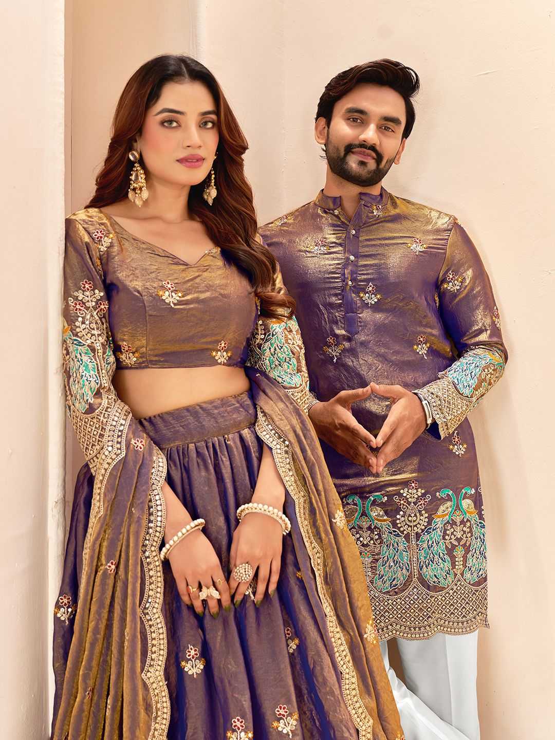 YNF Wholesale FENDY Designer Ethnic Outfits for Couples KESH530 SS Couple 7 | Surat Manufacturer