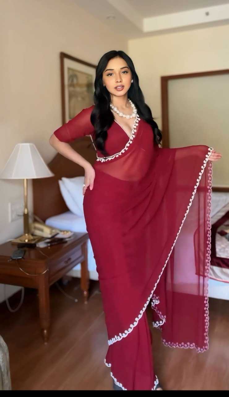 YNF Wholesale Georgette Ready To Wear Sarees KESH606 340 | Surat Manufacturer