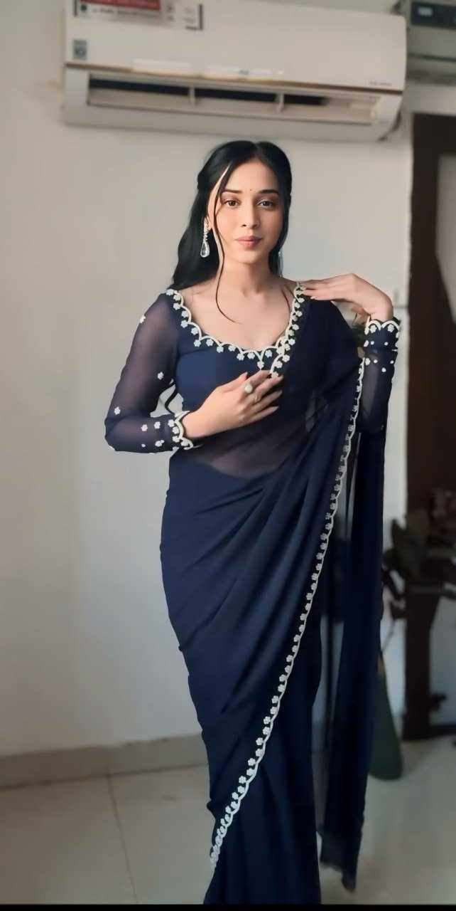 YNF Wholesale Georgette Ready To Wear Sarees KESH606 340 | Surat Manufacturer