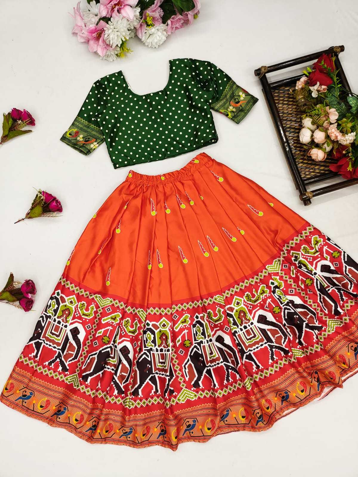 YNF Wholesale Muslin Cotton Kids Lehenga KESH554 KAYA | Surat Manufacturer