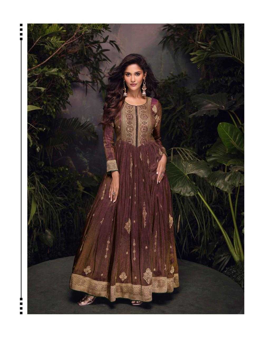 YNF Wholesale Pure Viscos Silk Party Gowns KESH530 SAYURI LAKSHITA | Surat Manufacturer