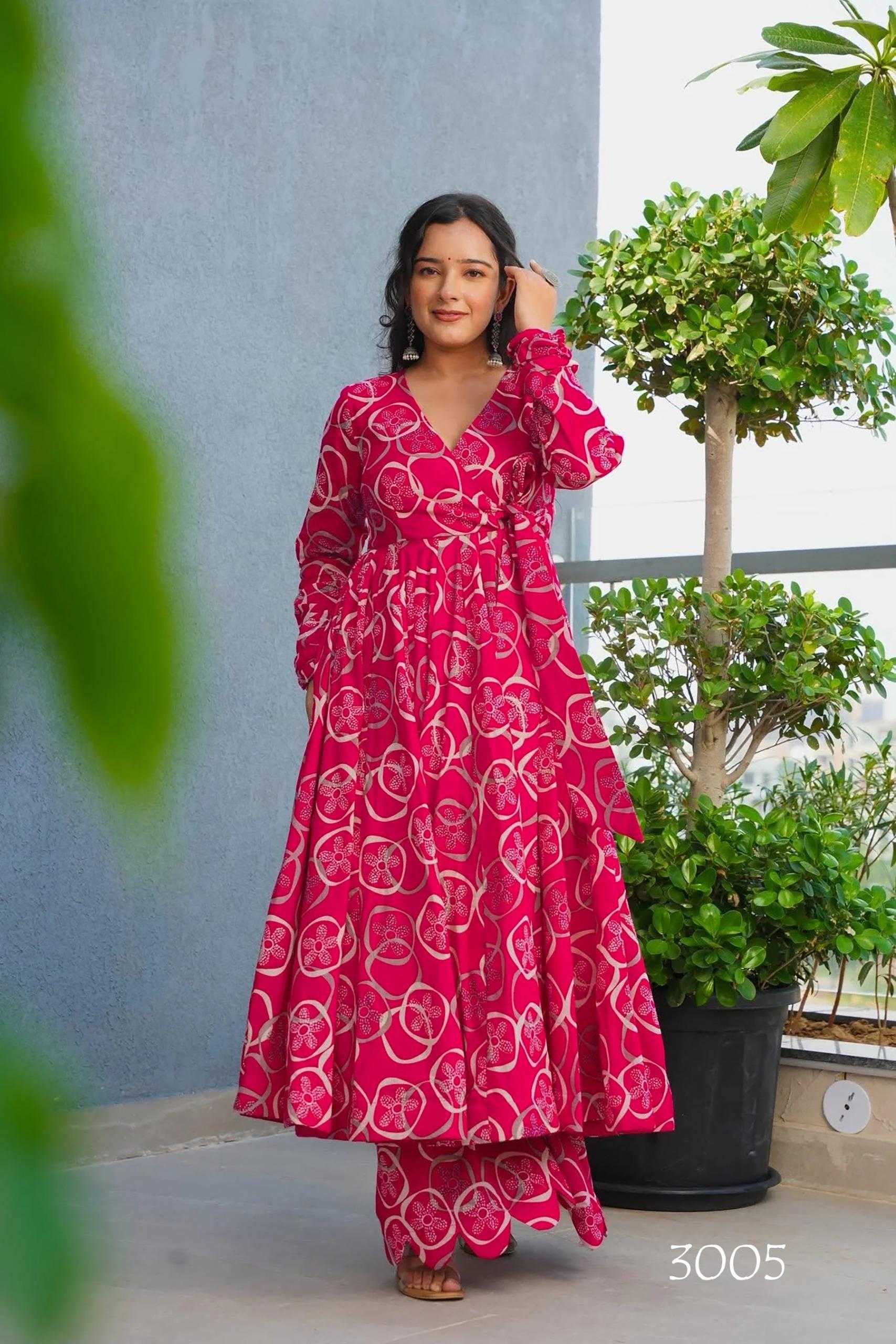 YNF Wholesale Rayon Long Kurtis KESH481 Vyoma vol 3 | Surat Manufacturer
