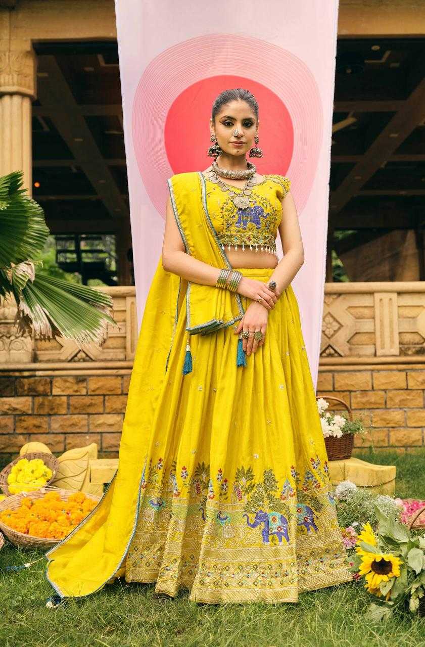 YNF Wholesale Shimmer silk Designer Lehenga RIN215 33 | Surat Manufacturer
