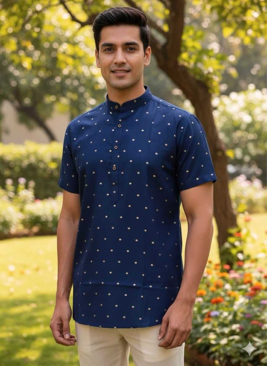 YNF Wholesale Silk Cotton Mens Kurtas KESH481 MAHESH | Surat Manufacturer