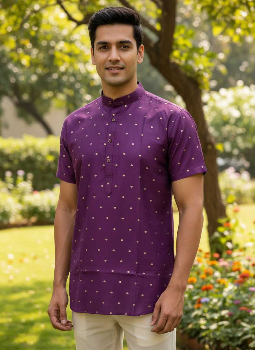YNF Wholesale Silk Cotton Mens Kurtas KESH481 MAHESH | Surat Manufacturer