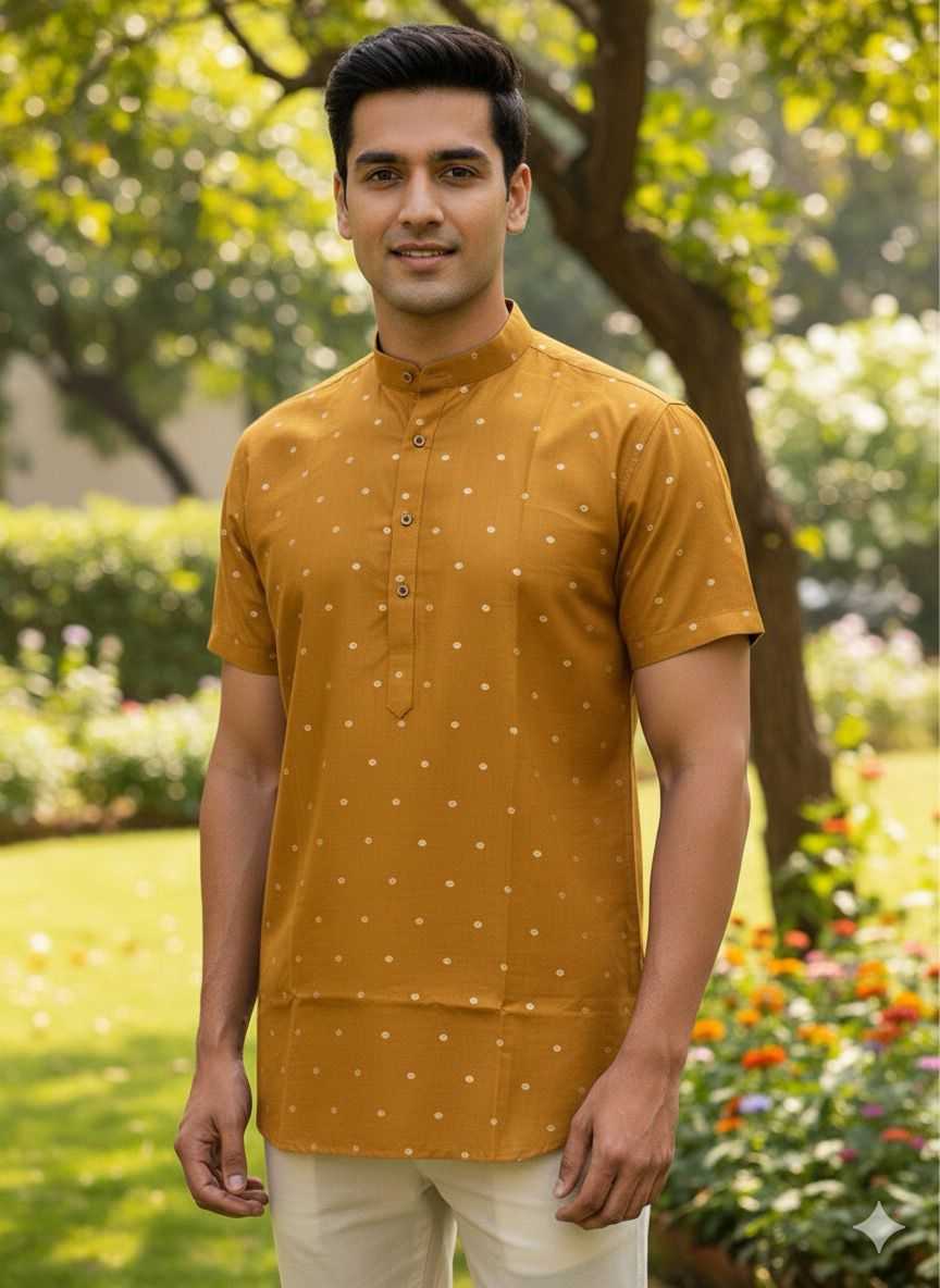 YNF Wholesale Silk Cotton Mens Kurtas KESH481 MAHESH | Surat Manufacturer