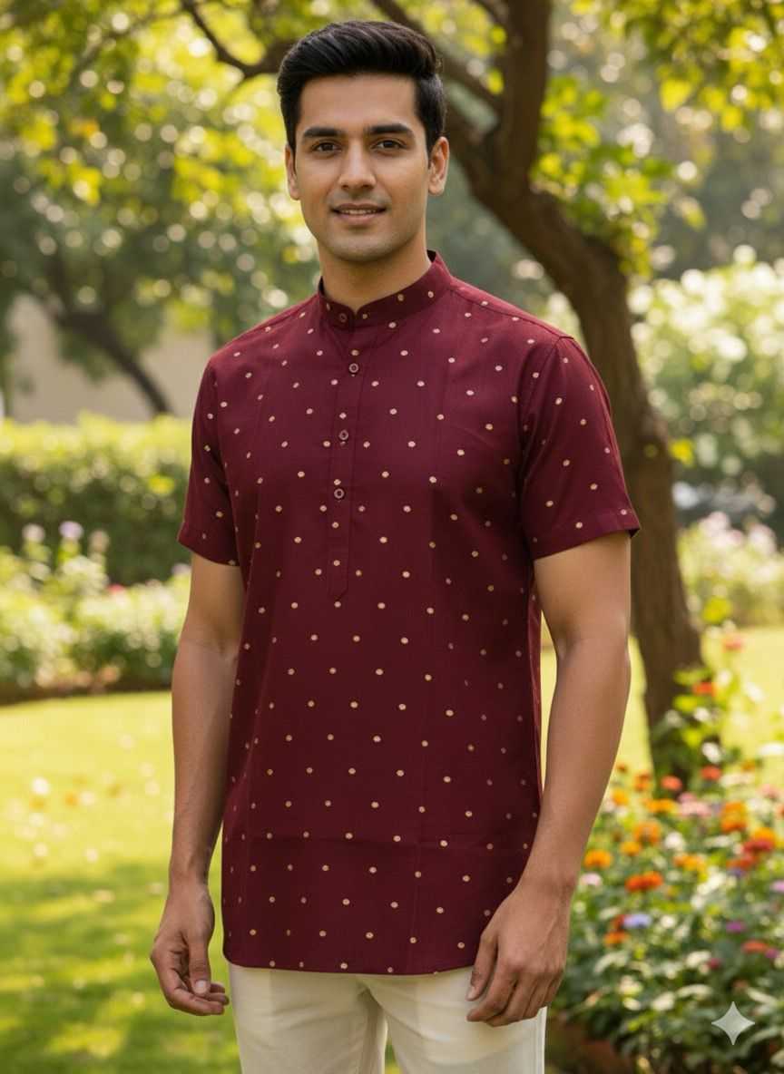 YNF Wholesale Silk Cotton Mens Kurtas KESH481 MAHESH | Surat Manufacturer